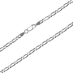 Ланцюг з срібла  071 S. FLAT-L/12