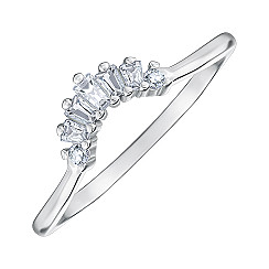 Кольцо из серебра с фианитами SZDR15575-R/12/1