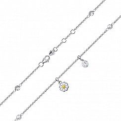 Браслет з срібла з фіанітом s zirconia 419559900625