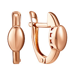 Серьги из красного золота 23781/01/0