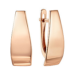 Сережки з червоного золота  S210250-E/01