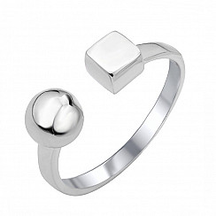 Кольцо из серебра 2R25095-R/12