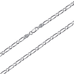 Ланцюг з срібла  071 S. FLAT-1-L/12