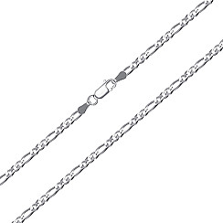 Ланцюг з срібла  073 S. FLAT-1-L/12