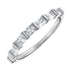 Кольцо из серебра с фианитами A01608-R/12/1