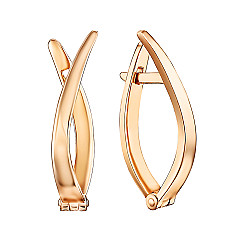 Серьги из красного золота S211000-E/01