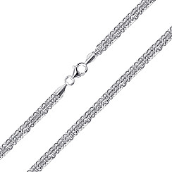 Тройная цепь из серебра BRILLANTINA 3FILE-1-L/12