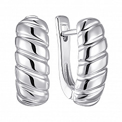 Сережки зі срібла  ISA0126-E/12