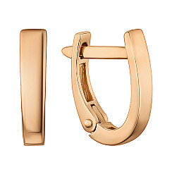 Сережки з червоного золота  S213710-E/01