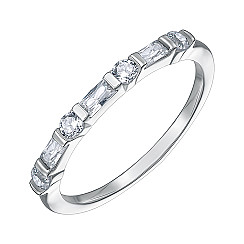 Кольцо из серебра с фианитами SZDR15645-R/12/1