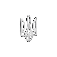 Сережка в одне вухо з білого золота  21582-0/02/1
