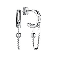 Серьги-подвески из серебра JB00085-E/12