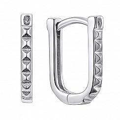 Сережки з срібла  B01628-E/12