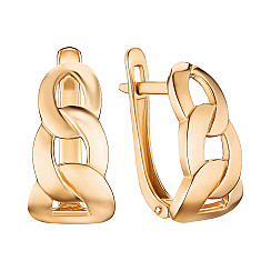 Серьги из красного золота S216170-E/01