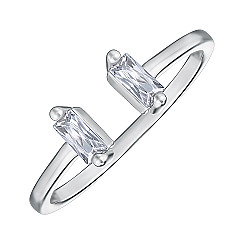 Кольцо из серебра с фианитами SZDR10362-R/12/1