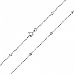 Ланцюг зі срібла з кульками  Kulki +K3 100 Rod-L/12