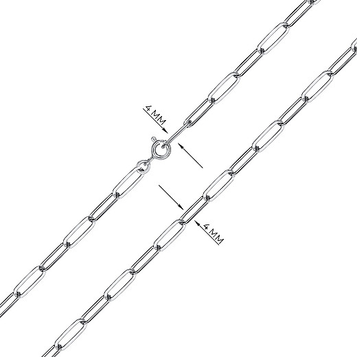 Цепь из серебра ROLOL WR F 070 Rod-L/12 №3