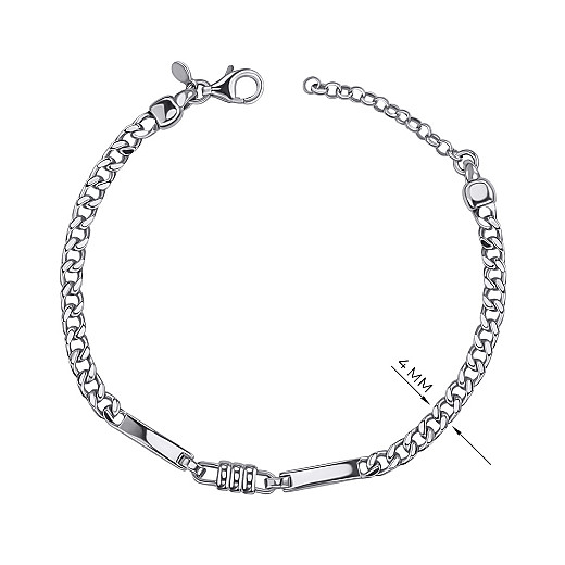 Браслет из серебра BTHXB000013-B/12 №2