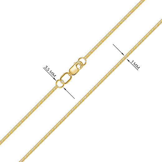Ланцюг з жовтого золота  66946-5.5-2/03 №3