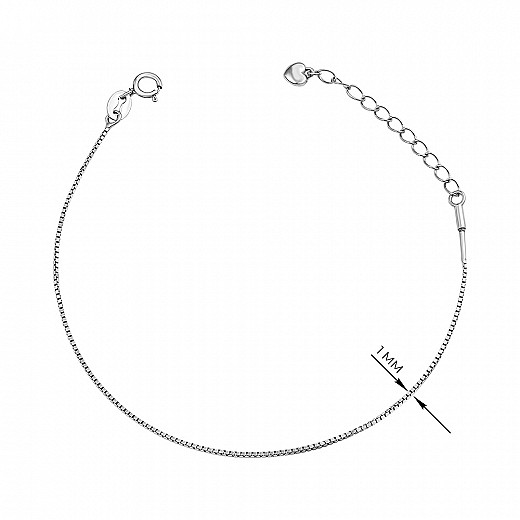Браслет зі срібла  SL00348-B/12 №2