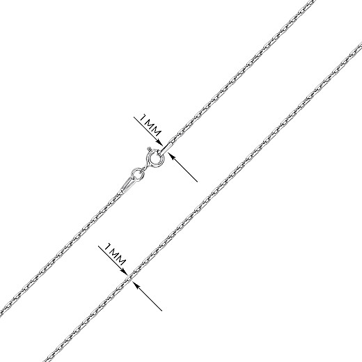 Ланцюг з срібла  AD 50 Rod-L/12 №3