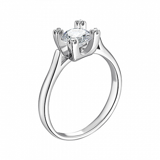 Кольцо из серебра с фианитом 2R16002-R/12/1 №2