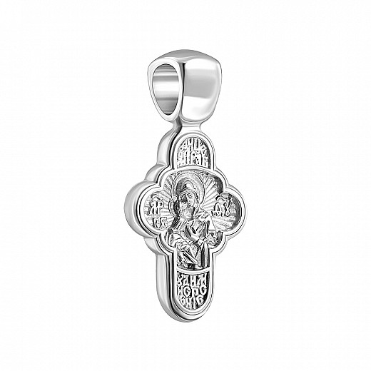 Крестик из серебра с31398 №3