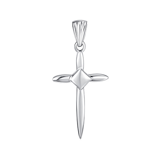 Крестик из серебра G00036-P/12