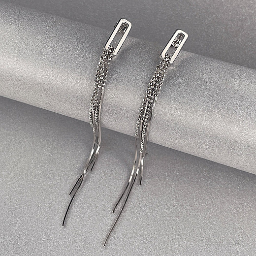 Серьги из серебра OCFXD000132-E/12 №4