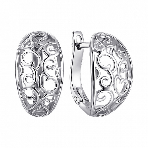 Серьги из серебра с40274