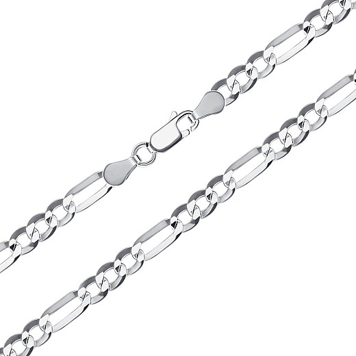 Ланцюг з срібла  073 S. FLAT-5-L/12 №2