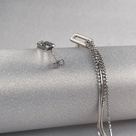 Серьги из серебра OCFXD000132-E/12 №5
