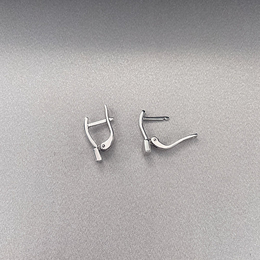 Серьги из серебра МН-23 с Rh №4