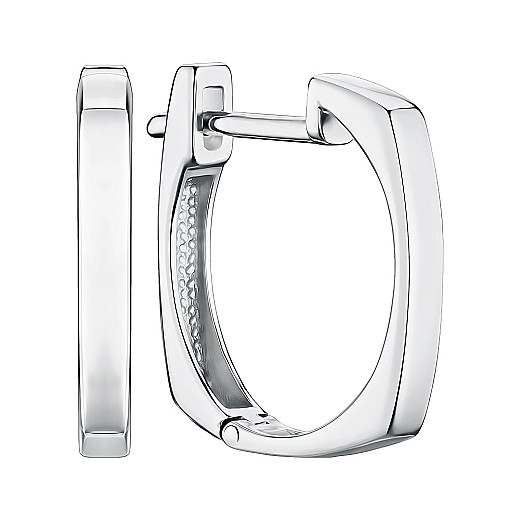 Серьги из белого золота 22893/02/1