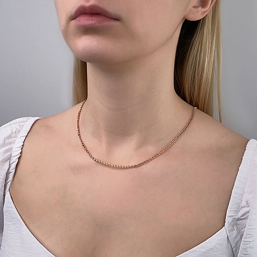 Ланцюг з червоного золота  P-06066-2-3-L/01 №4