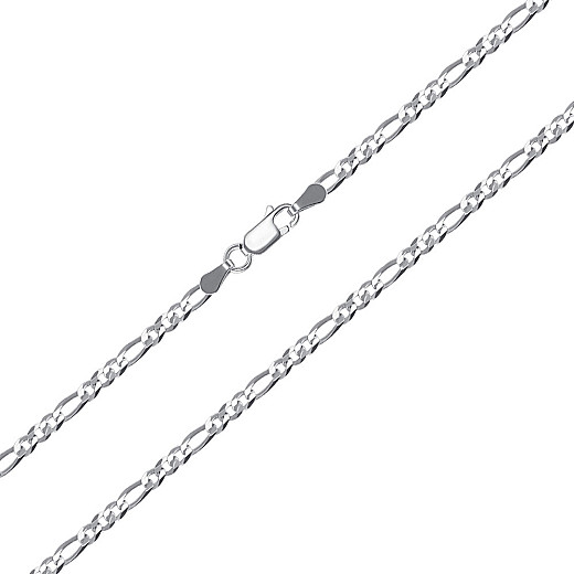 Ланцюг з срібла  073 S. FLAT-1-L/12