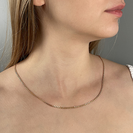 Ланцюг з червоного золота 66937/4 №3