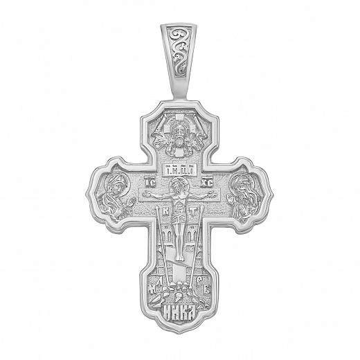 Крестик из серебра с31463