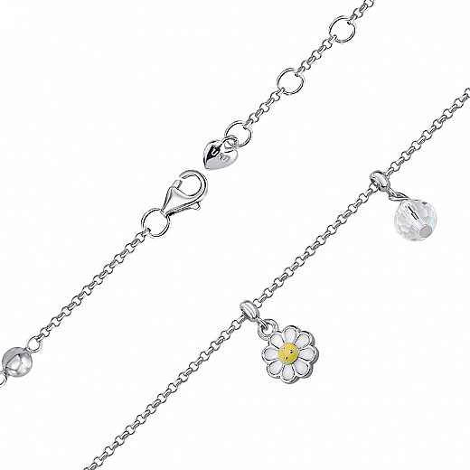 Браслет з срібла з фіанітом s zirconia 419559900625 №2