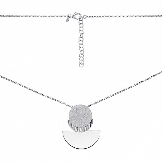 Кольє зі срібла  CFAXD000185-K/12