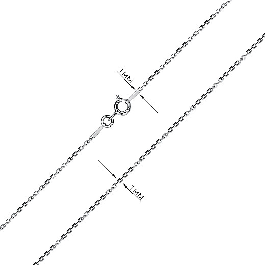 Ланцюг з срібла  AD 35 Rod-L/12 №3