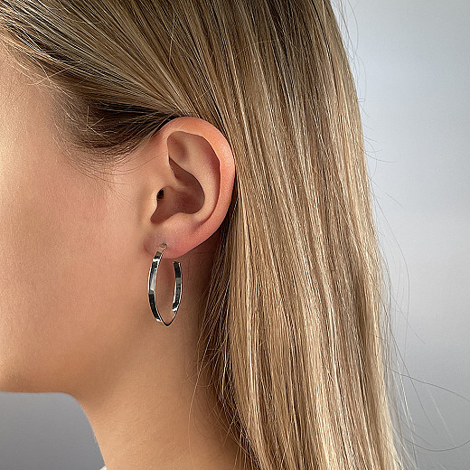 Сережки з срібла  ORT  8940 RH-E/12 №3