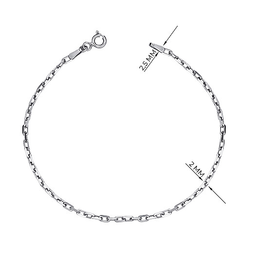 Браслет из серебра 77949-4.5-8/12 №2