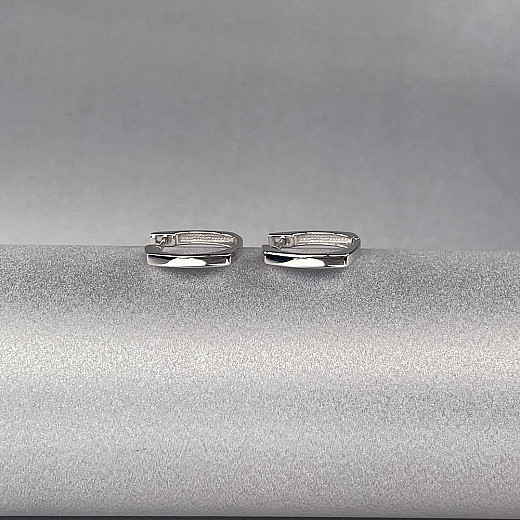 Серьги из белого золота 22893/02/1 №4
