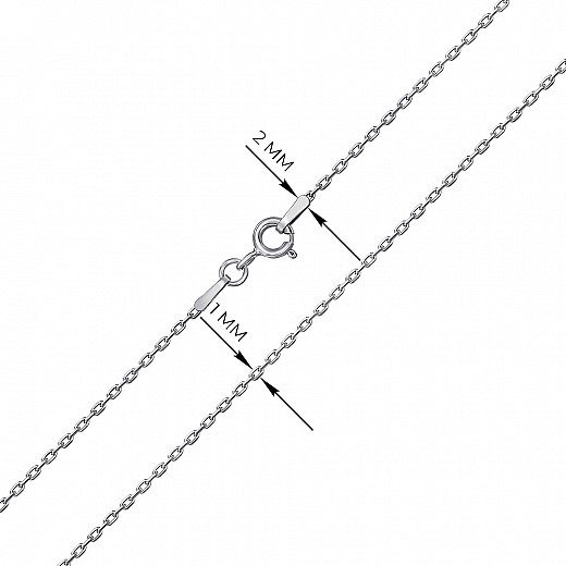 Ланцюг зі срібла  AD 40 Rod-L/12 №3