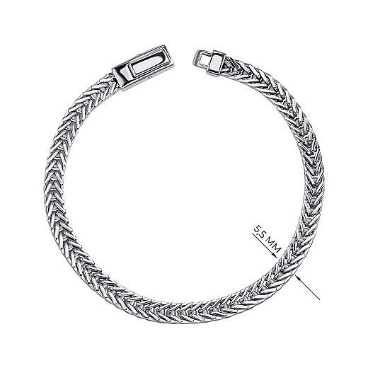 Браслет з срібла  BCAXU000100-B/12 №2