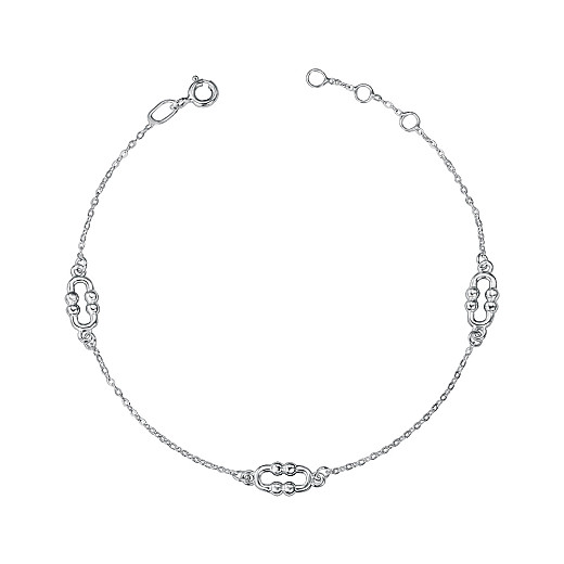 Браслет из серебра 90192/66024-3/12/1