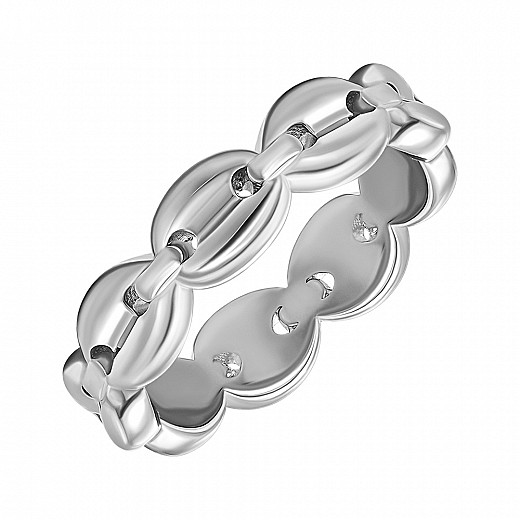 Каблучка зі срібла  ISA0330-R/12
