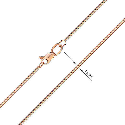 Браслет з червоного золота 77946-5.5-2/01 №2