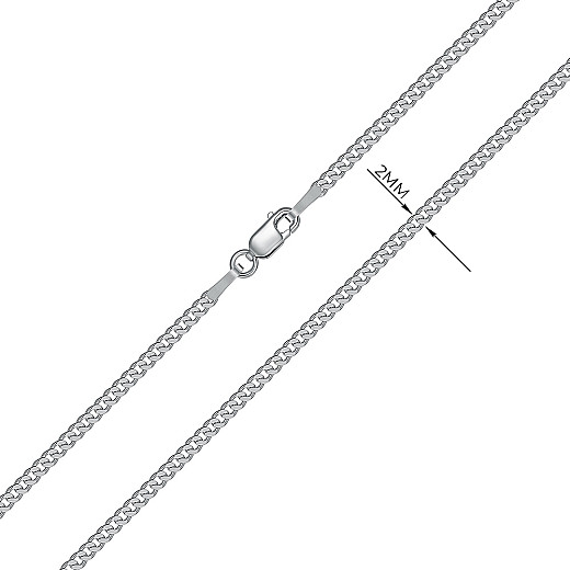 Ланцюг з срібла  GDFLT 050 Rod-L/12 №3
